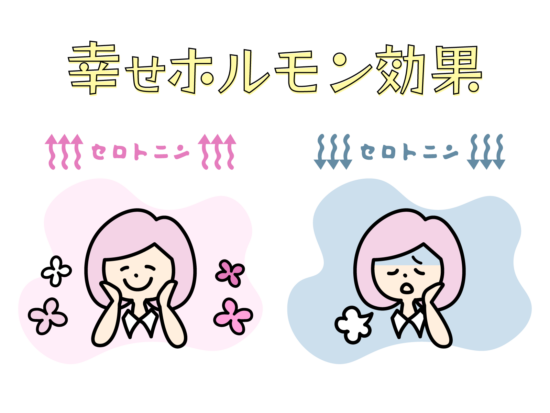 セロトニンのイラスト